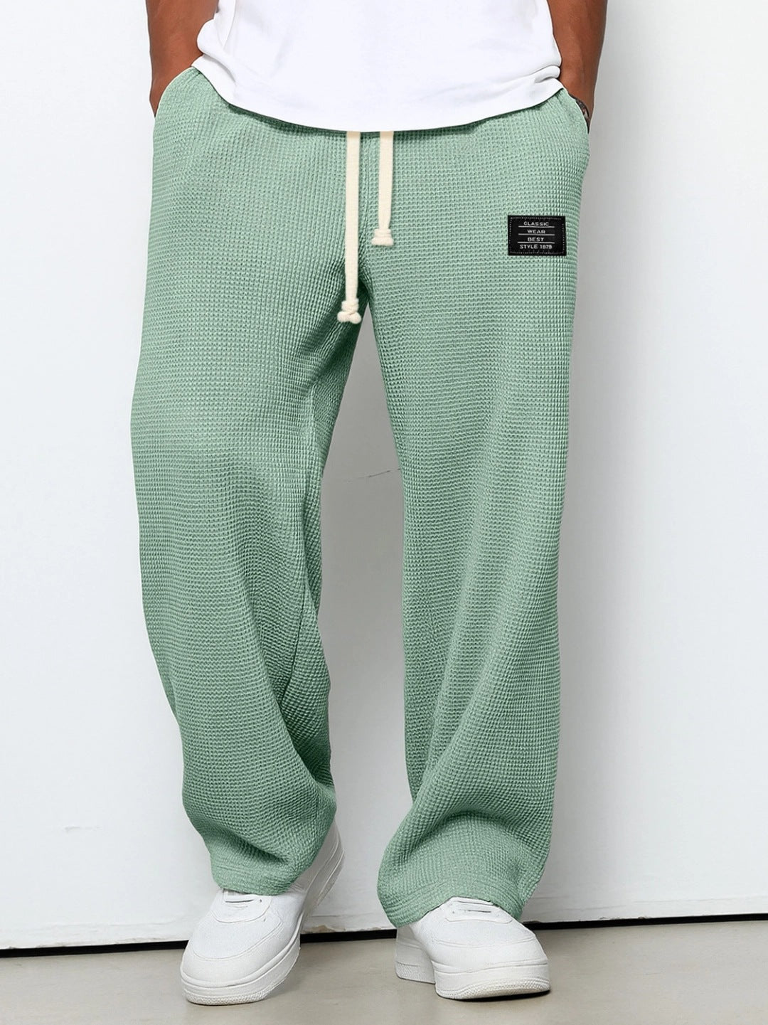 New Drawstring Elastic Casual Pants